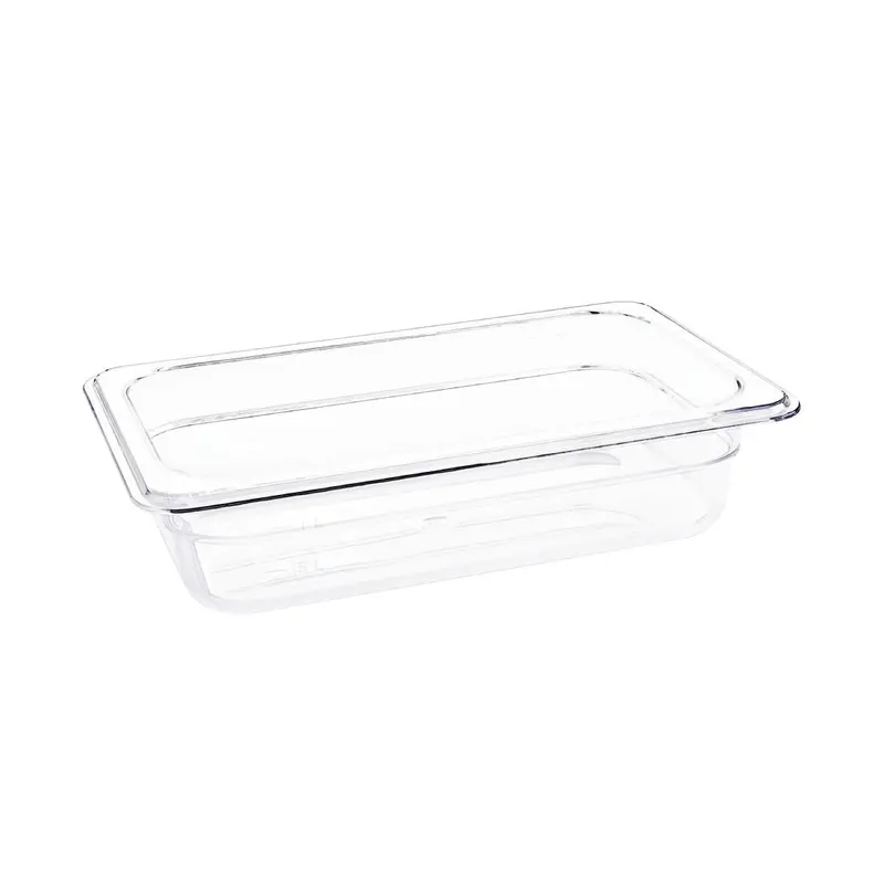Vogue 1/4 Gastronorm Polycarbonate Tray – 65Mm Depth, Compact Size 1