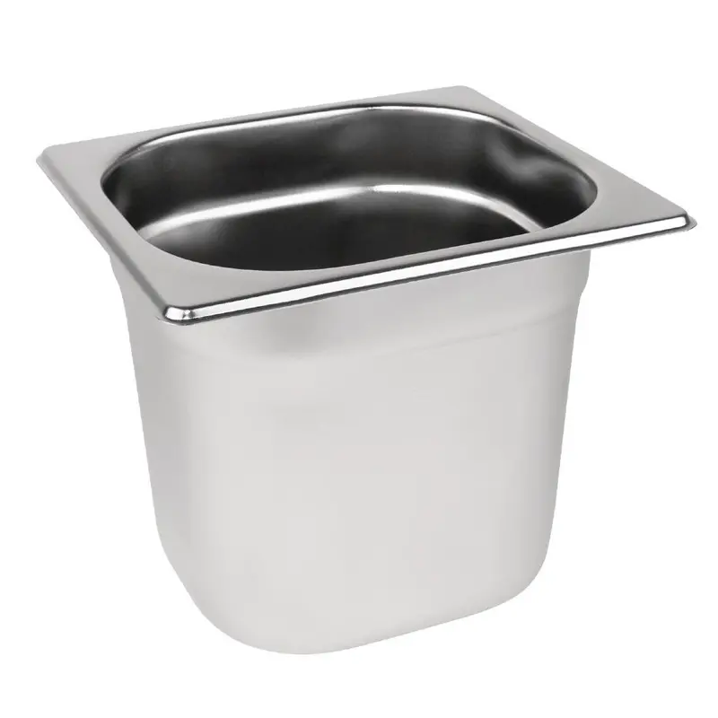 Vogue 1/6 Stainless Steel Gastronorm Tray – 150Mm Depth (Dn725) 1