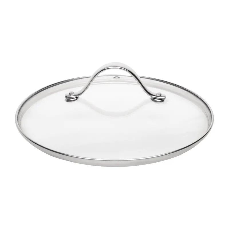 Vogue 200Mm Clear Glass Cookware Lid (Cs545) 1