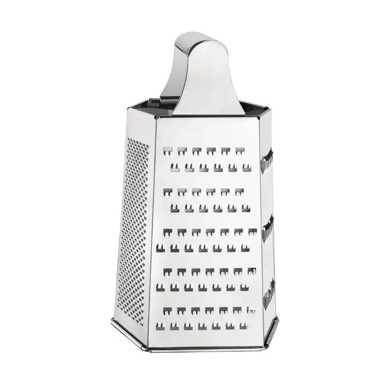 Vogue 6-Section Box Grater With Ergonomic Handle (Dm022) 1
