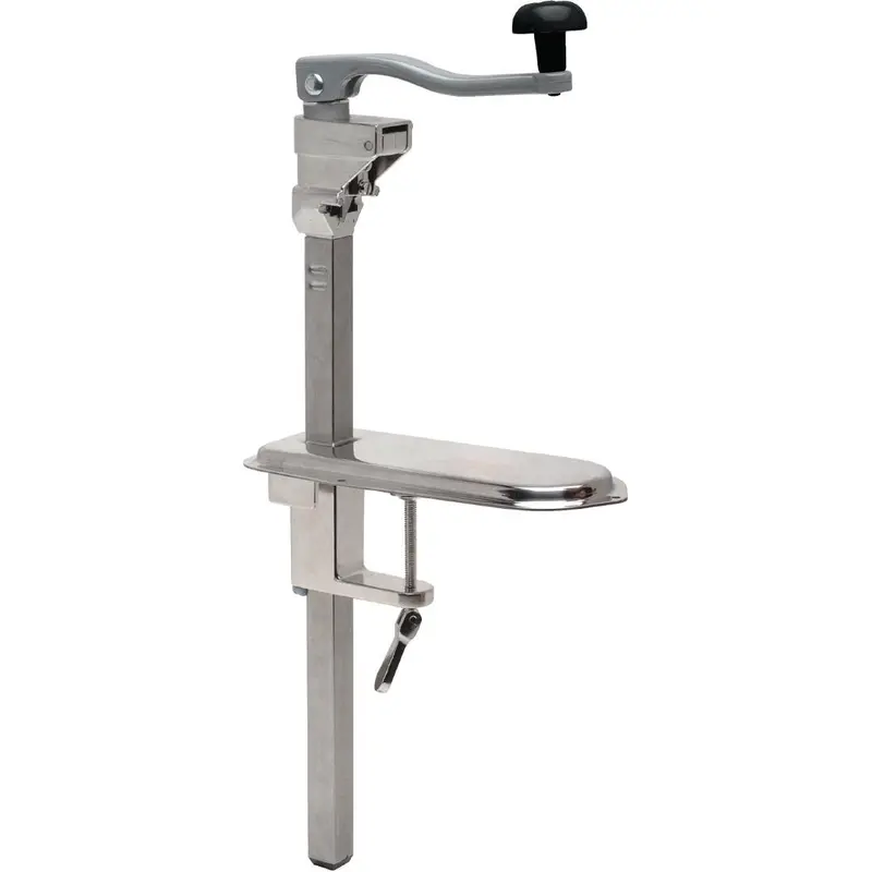 Vogue Ce038 Benchtop Can Opener – 530Mm Heavy-Duty Manual Opening Tool 1