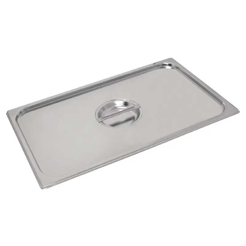 Vogue Heavy-Duty Stainless Steel Gn 1/1 Lid – Gc967 1