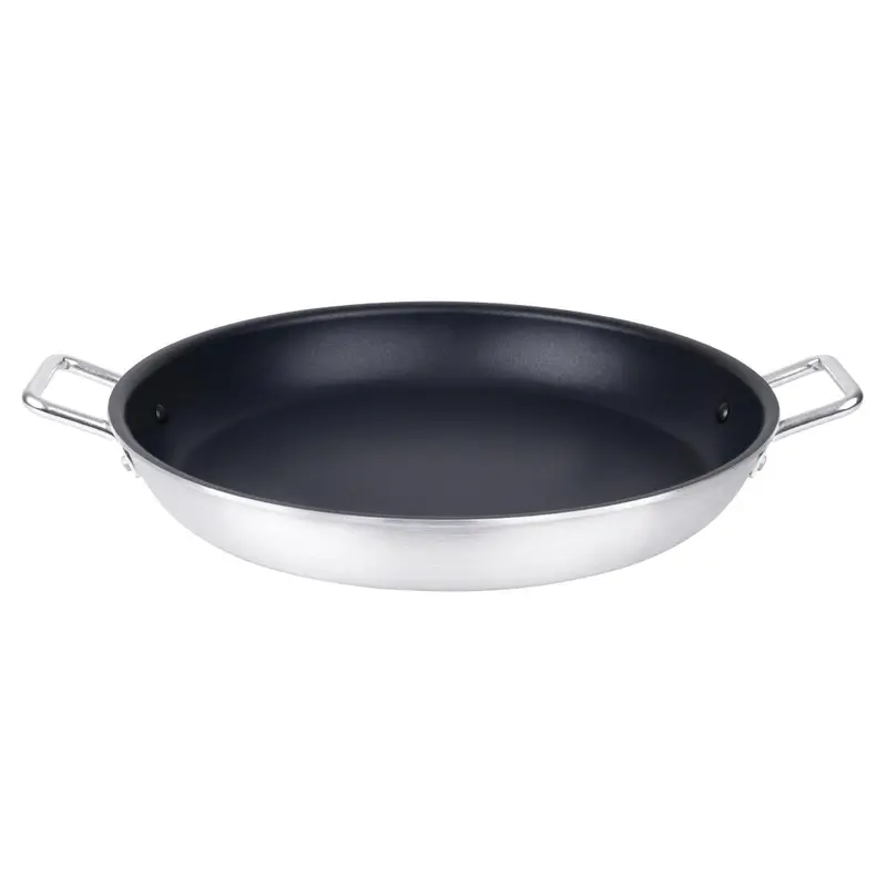 Vogue Ht991 450Mm Aluminium Paella Pan With Platinum Plus Non-Stick Coating 1