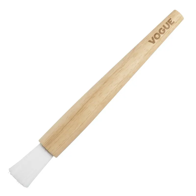 Vogue Ja524 235Mm Round-Tip Wooden-Handle Pastry Brush 1