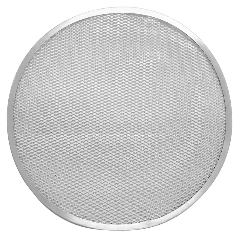 Vogue Perforated Aluminium Pizza Tray – 405Mm Diameter, Heavy-Duty (Hz494) 1
