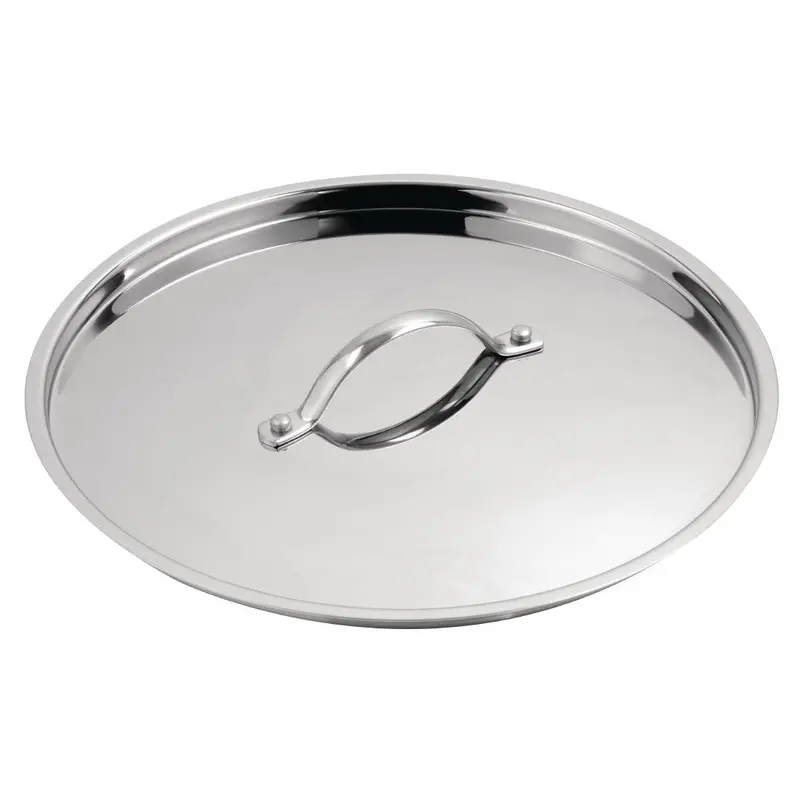 Vogue Premium Stainless Steel Cookware Lid – 180Mm (Y427) 1