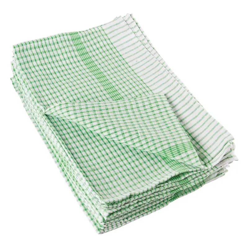 Vogue Wonderdry Green Tea Towels – Quick-Dry Fabric (E700) 1