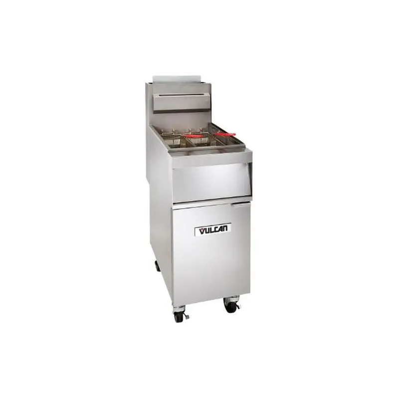 Vulcan 1Gr65M-Lp 65 Lb Free-Standing Lp Floor Fryer – 150K Btu 1