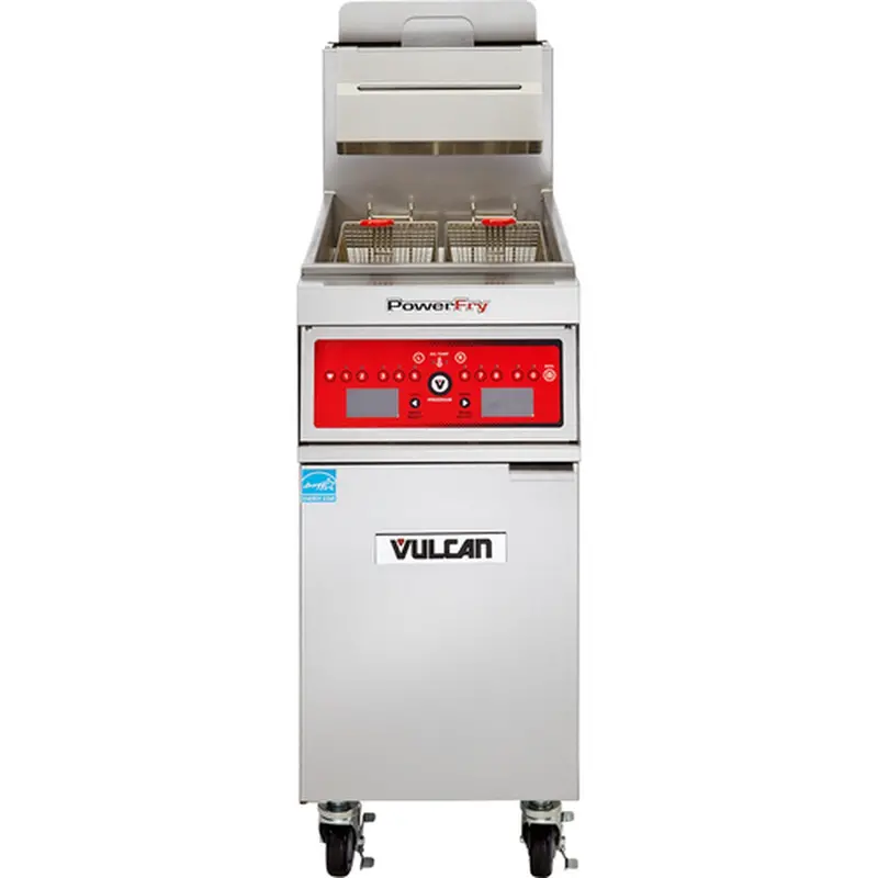 Vulcan 1Tr45A-Lp Powerfry3 Lp Floor Fryer – 45–50 Lb, 70K Btu 1