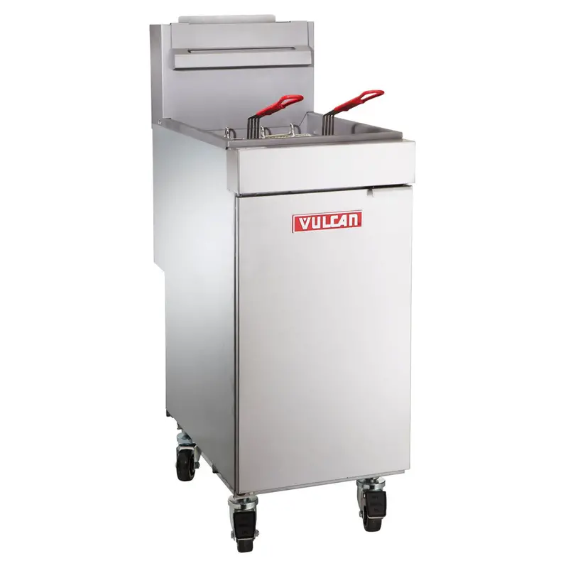 Vulcan Lp-Powered Floor Fryer – 35–40 Lb Capacity, 90,000 Btu Output 1