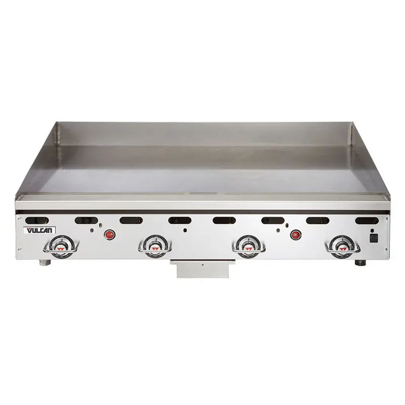 Vulcan Msa48-Lp 48" Heavy-Duty Liquid Propane Countertop Griddle 1