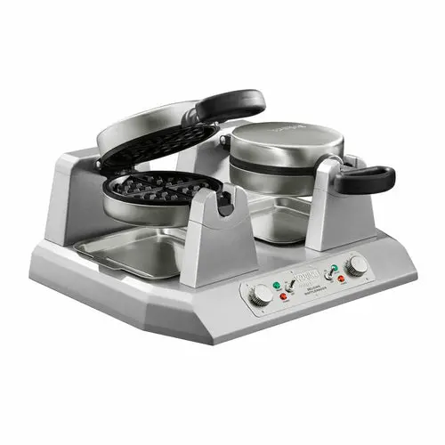 Waring Ww250X2 Dual-Station Belgian Waffle Maker With Side-By-Side Design 1