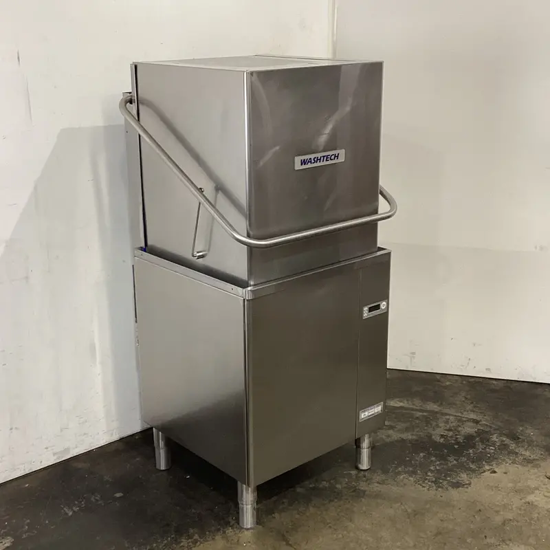 Washtech M2 Pass-Through Dishwasher – High-Capacity Commercial Dishwashing With Eco-Rinse Cycle 1