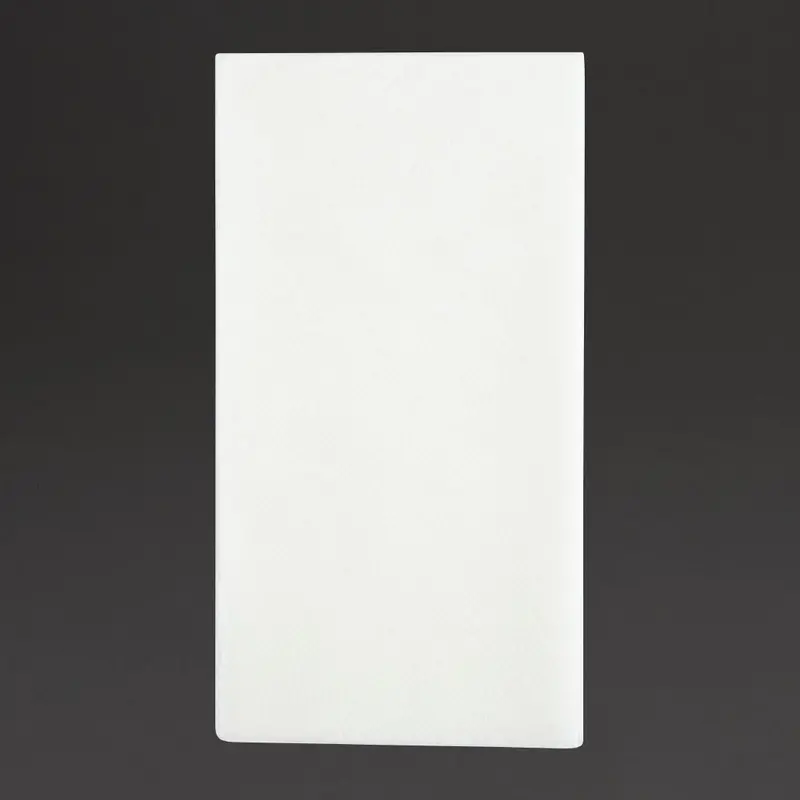 White Airlaid Dinner Napkins – 400×400 Mm, Unfolded Format, Superior Absorbency & Sustainability (500 Count) 1