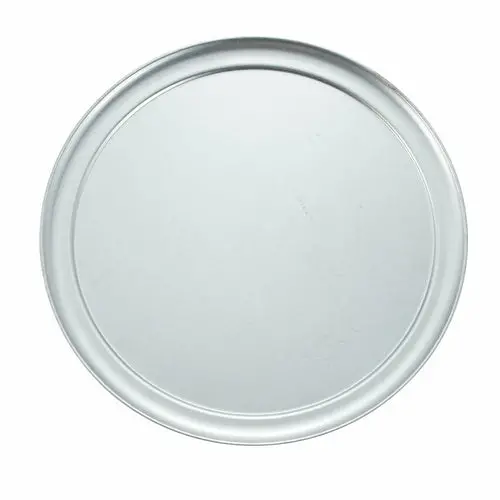 Winco 10-Inch Aluminum Wide-Rim Pizza Tray – Lightweight & Durable 1
