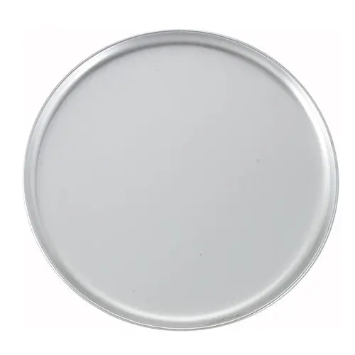 Winco 14-Inch Round Coupe Aluminum Pizza Pan 1