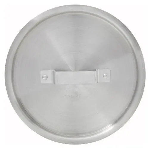 Winco Asp-4C Universal 9" Aluminum Lid For 4.25-Quart Sauce Pans 1