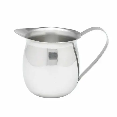 Winco Bcs-5 5-Ounce Stainless Steel Bell Creamer For Cafés And Restaurants 1