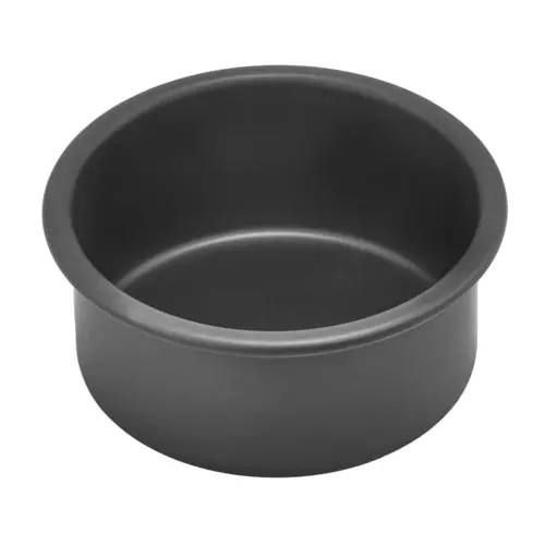 Winco Hac-042 4-Inch Round Anodized Aluminum Cake Pan 1
