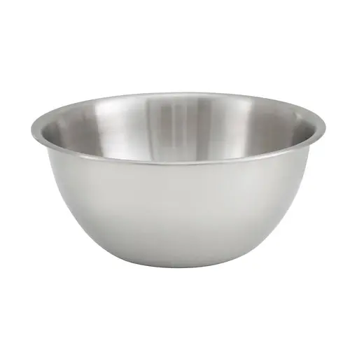 Winco Mxbh-500 5-Quart Heavy-Duty Deep Stainless Steel Mixing Bowl 1