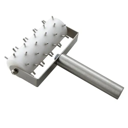 Winco Rd-5 Full-Size Dough Roller Docker – Stainless Steel Handle, Durable Construction 1