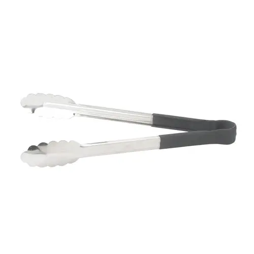 Winco Utph-12K 12-Inch Heavy-Duty Utility Tongs – Black Polypropylene Handle 1