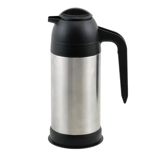 Winco Vss-24 Vacuum-Insulated Coffee/Cream Server – 24-Ounce Stainless Steel Thermal Dispenser 1