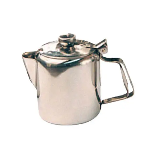 Winco W612 Stainless Steel Beverage Server – 12-Ounce Short-Spout Pourer For Liquids And Syrups 1
