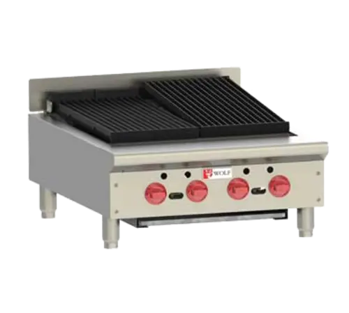 Wolf Acb25-Qs Commander 25.125-Inch Countertop Gas Charbroiler 1