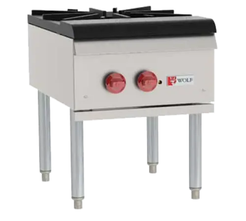 Wolf Wspr1-Qs Commander 18-Inch Quick-Ship Stock Pot Range – 110,000 Btu 1