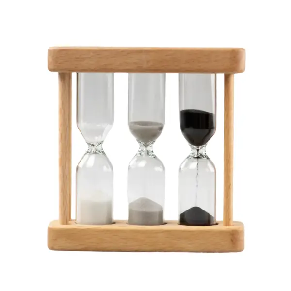 Wooden Sand Timer For Tea Brewing – Precision 3-Minute Countdown 1