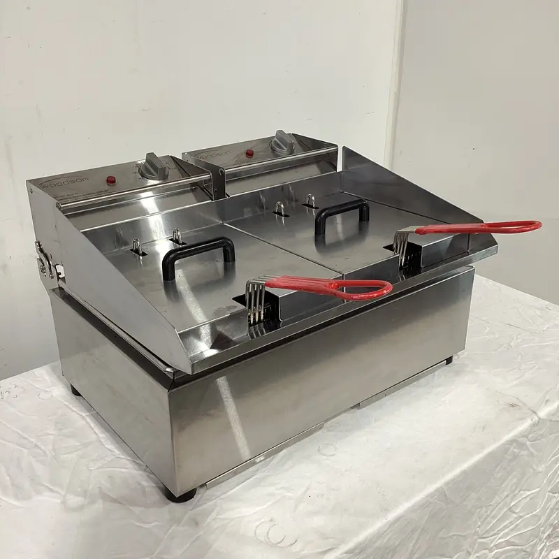 Woodson W.Frt50C Countertop Deep Fryer – 50-Liter Oil Capacity For High-Volume Kitchens (Model 838977) 1