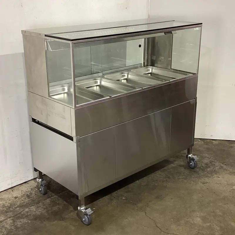 Woodson W.Hfsq24 Heated Bain-Marie With Mobile Trolley – Model 853969 1