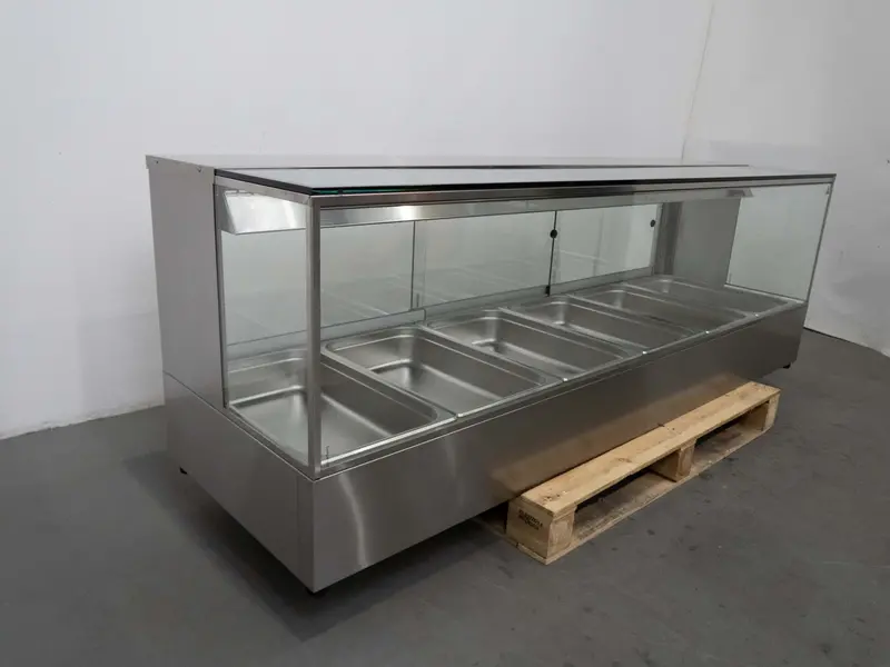 Woodson W.Hfsq26 Heated Food Display Cabinet With Glass Front (860948) 1