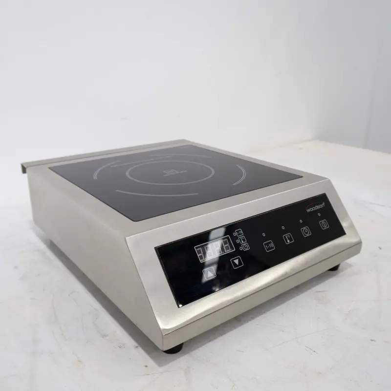 Woodson Wi.Hbct.1.2400 Heavy-Duty Induction Hob – Commercial-Grade Single-Zone Cooktop (Model 907767) 1