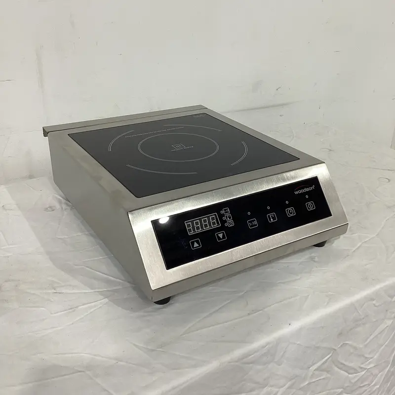 Woodson Wi.Hbct.1.2400 Single-Zone Induction Hob – 2.4 Kw Professional Cooktop (Model 900584) 1