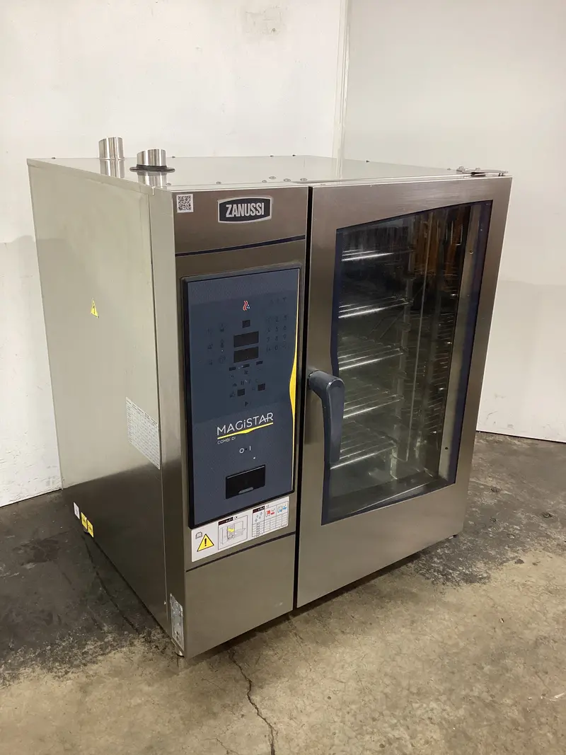 Zanussi Zc0E101C2S0 10-Tray Steam-Convection Combi Oven – Model 821605 1