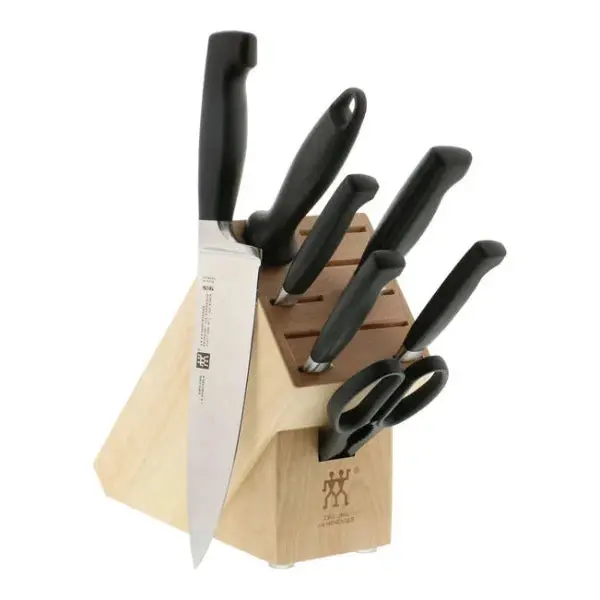 Zwilling 7-Piece Forged Knife Block Set – Includes Chef’S, Paring, Serrated & More 1