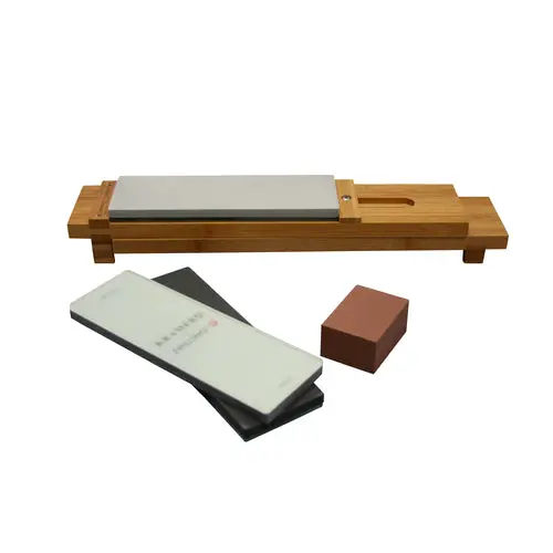 Zwilling Kramer 6-Piece Glass Water Stone Sharpening Kit 1
